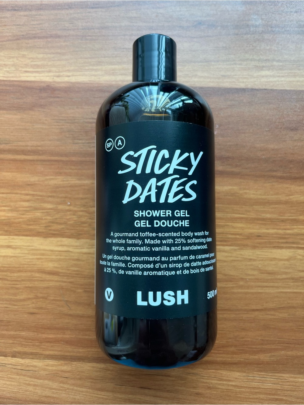 Lush Sticky Dates shower gel (500ml)